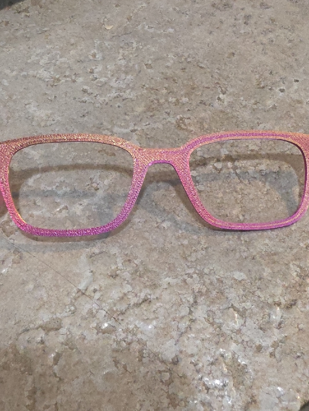 Filney Glitter Pink Glasses Frame